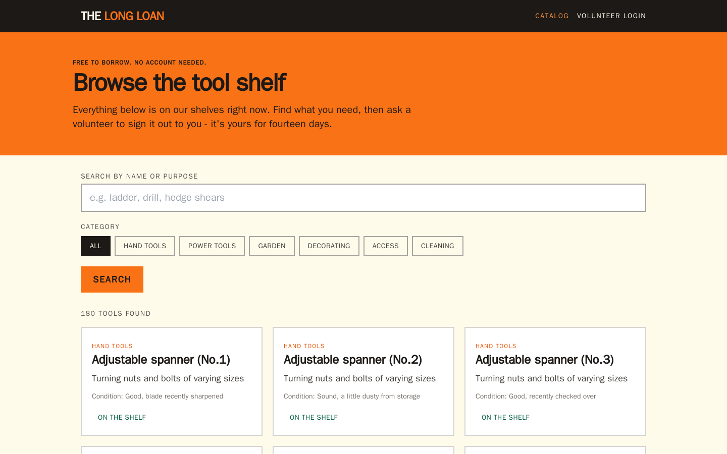 The Long Loan — screenshot